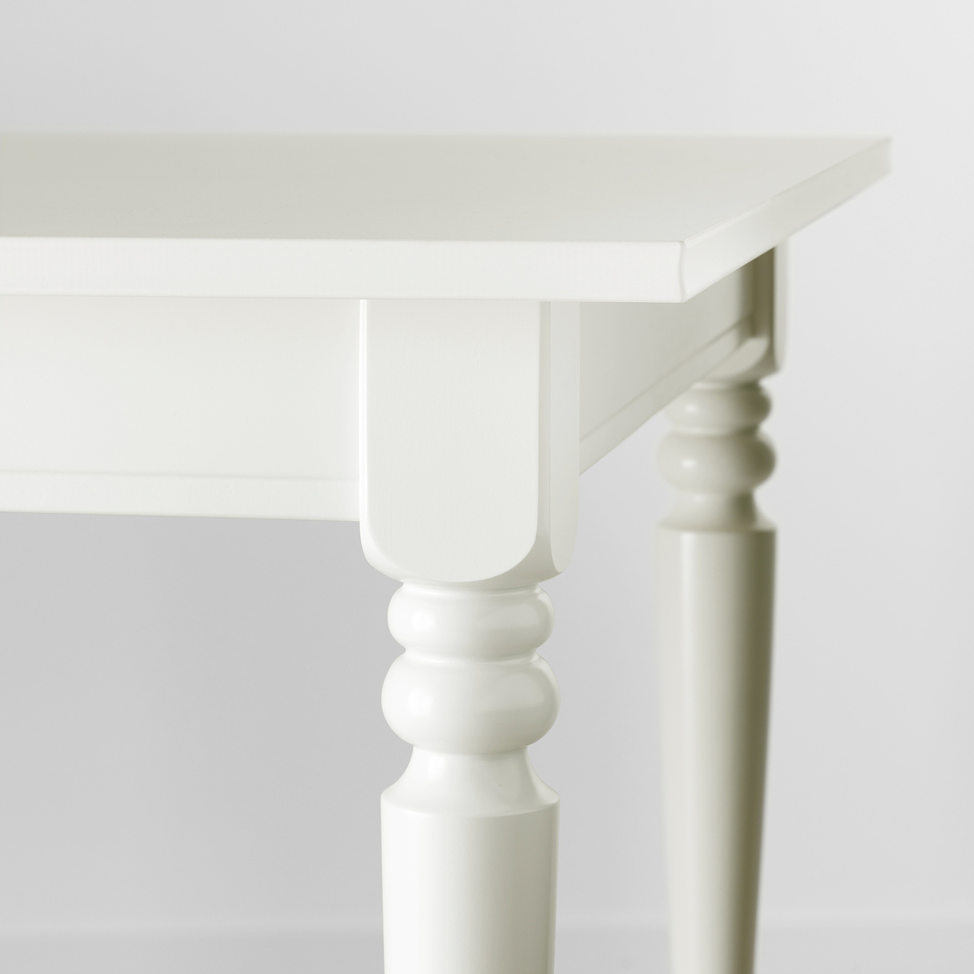 【値下げ】IKEA 伸長式テーブル「INGATORP」ホワイト INGATORP extendable table white - IKEA