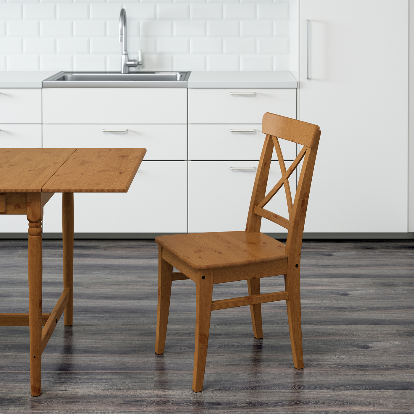 INGOLF chair antique stain - IKEA