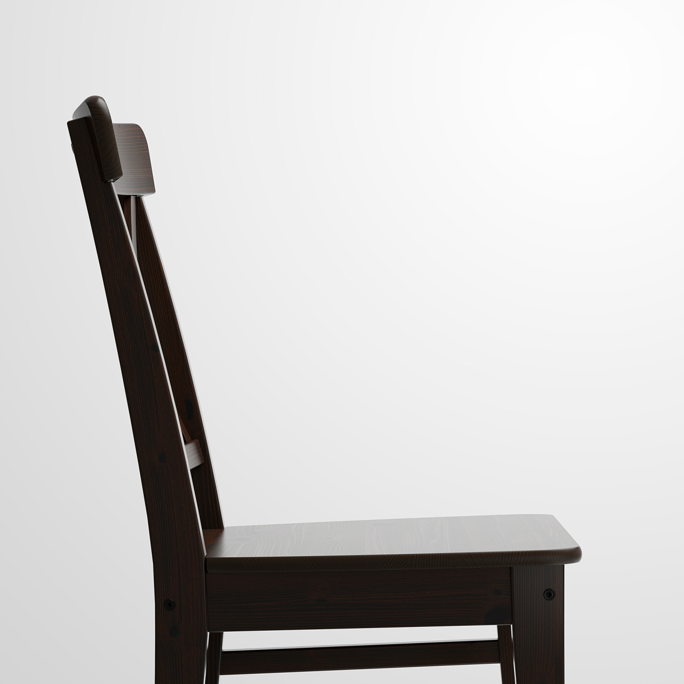 INGOLF chair brown-black - IKEA