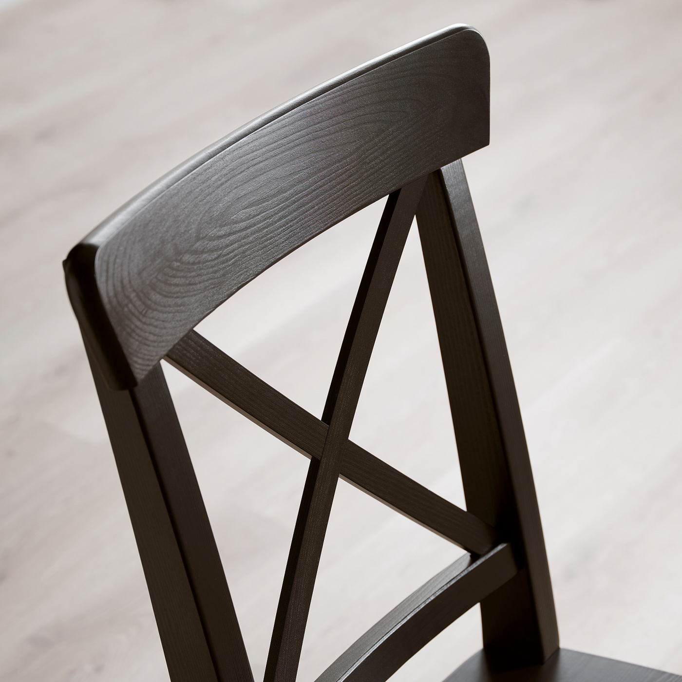 INGOLF chair brown-black - IKEA
