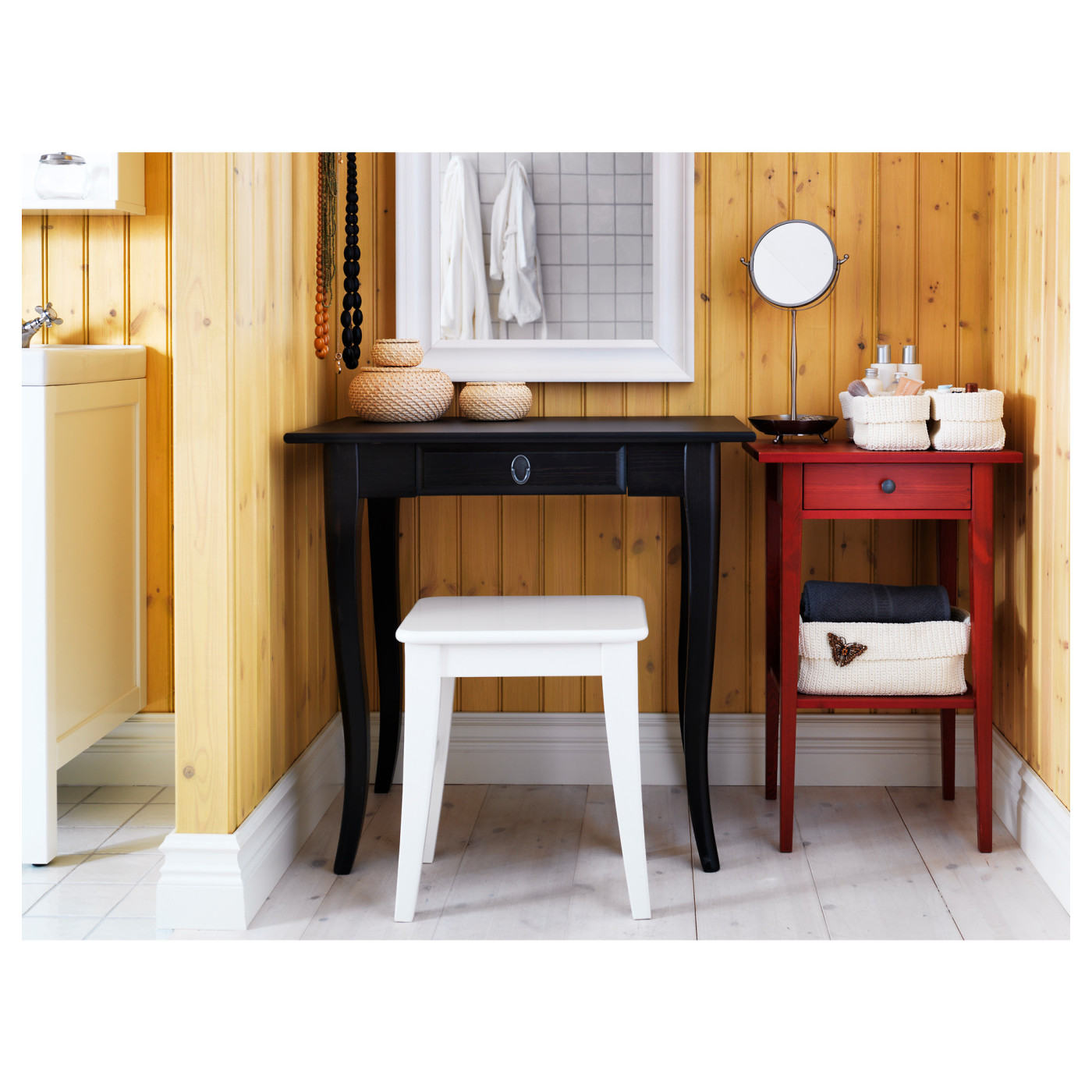 INGOLF stool white - IKEA