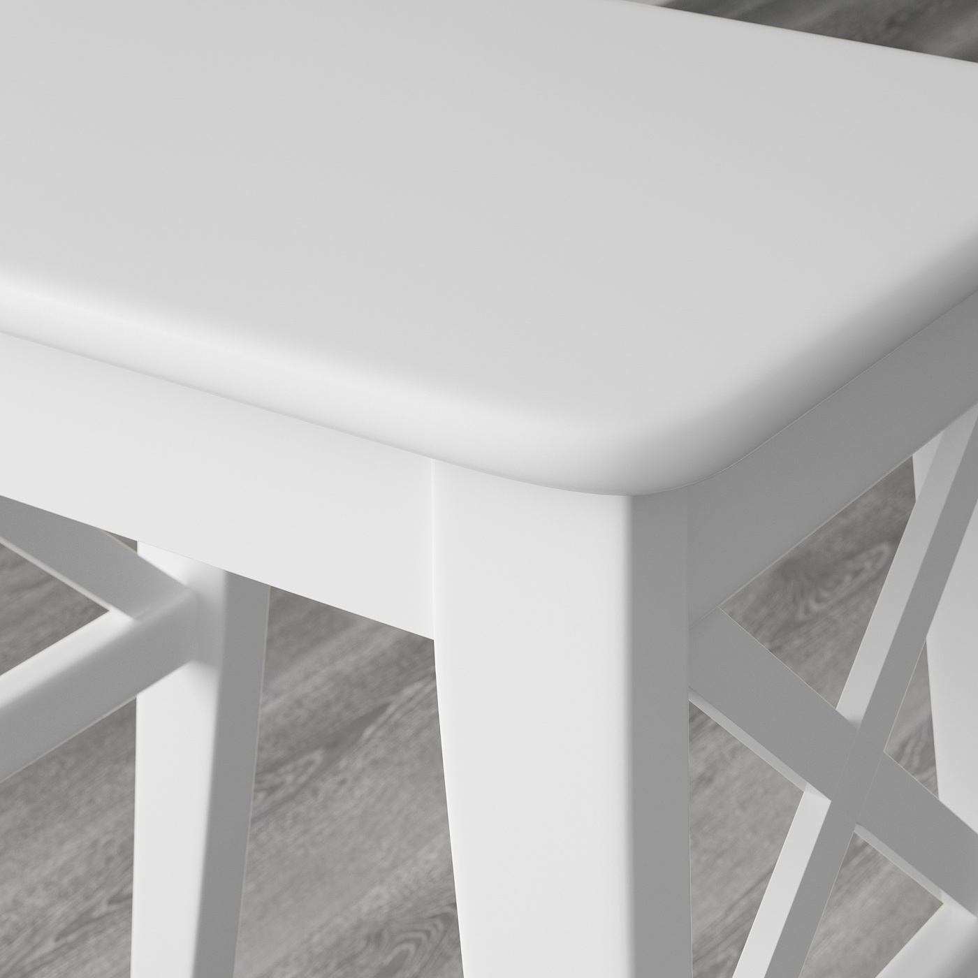 INGOLF stool white - IKEA