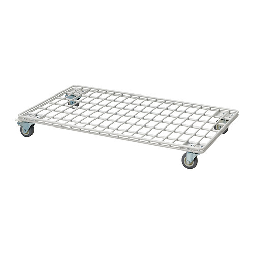 TESAMMANS storage unit on castors multicolour - IKEA