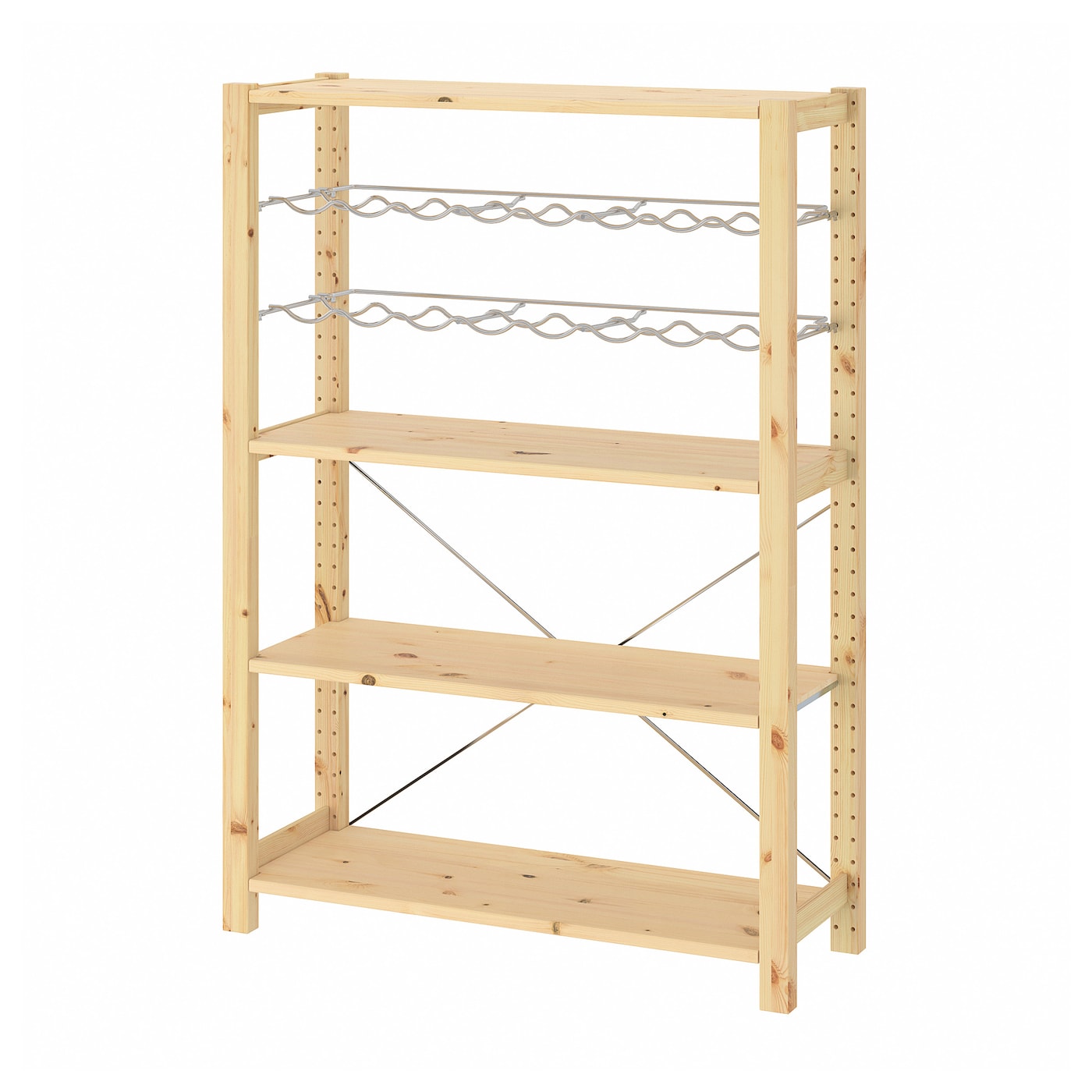IKEA IVAR 値下げ不可 IVAR 2 sections/shelves pine - IKEA