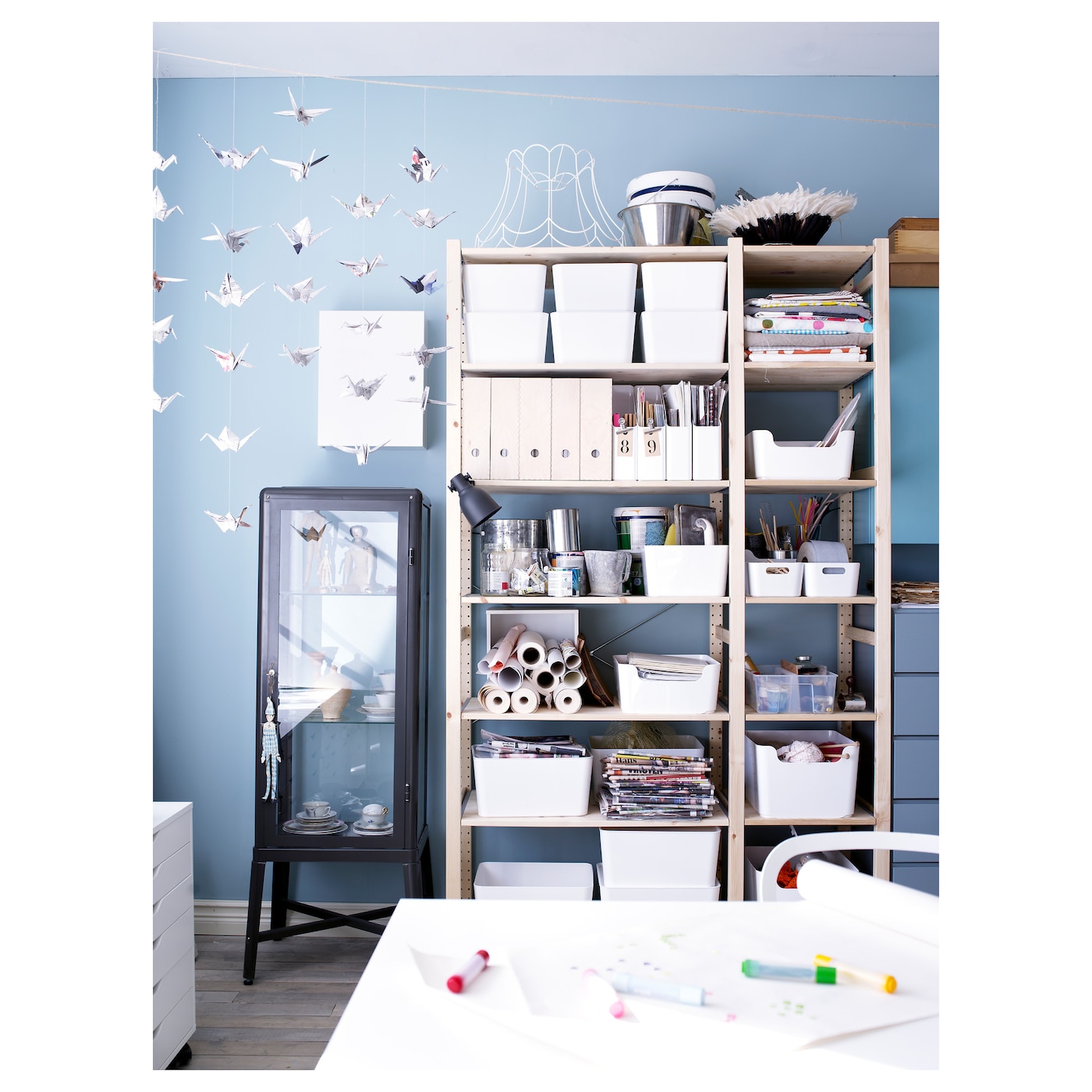 IVAR 2 sections/shelves pine - IKEA