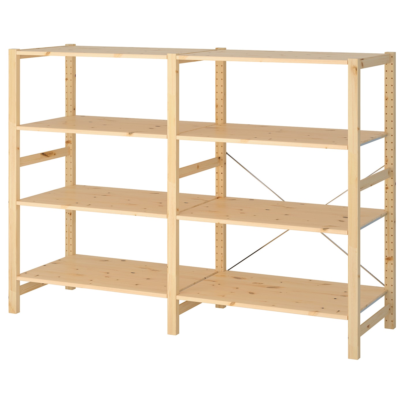 IVAR 2 sections/shelves pine - IKEA