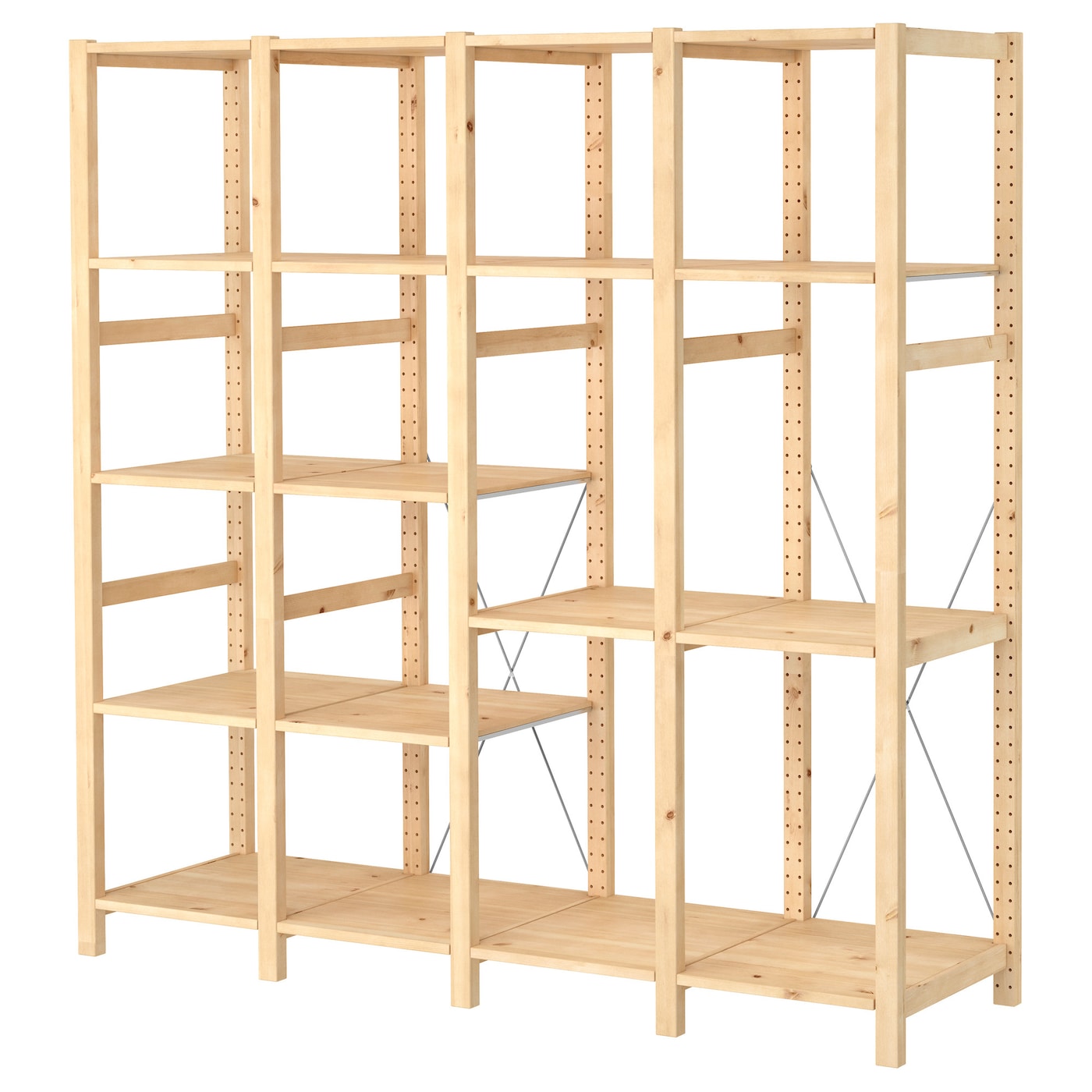 IKEA IVAR 値下げ不可 IVAR 4 sections/shelves pine - IKEA