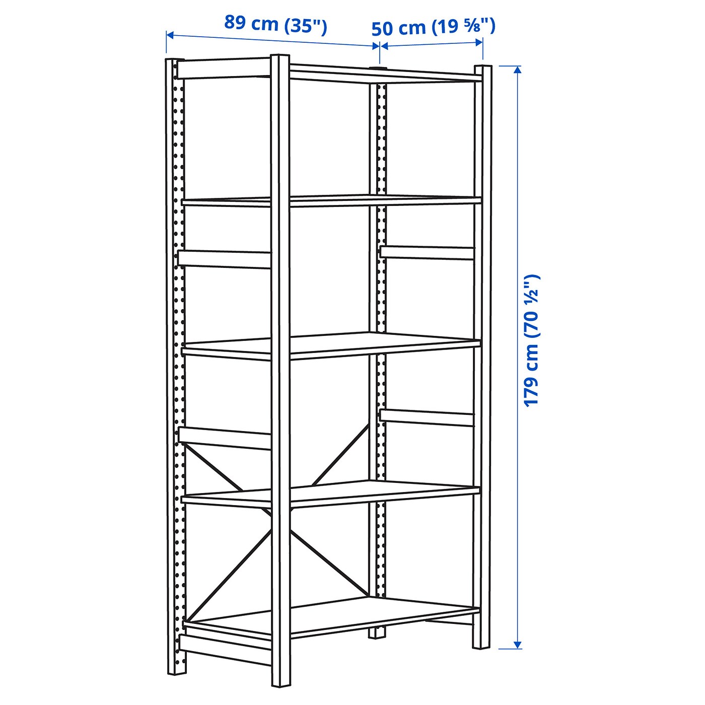 IKEA IVAR 値下げ不可 IVAR shelving unit pine - IKEA