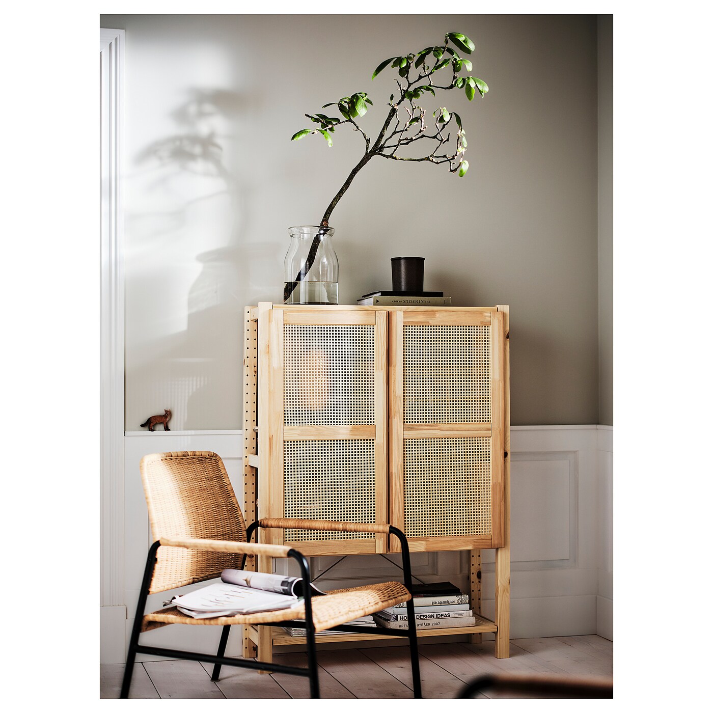 専用です！IKEA  IVAR IVAR shelving unit with doors pine - IKEA