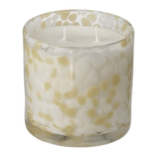 Candele Gialle Ceri Non Profumati IKEA FENOMEN - Confezione Da 5, Colore Naturale Candele Autunnali - 3