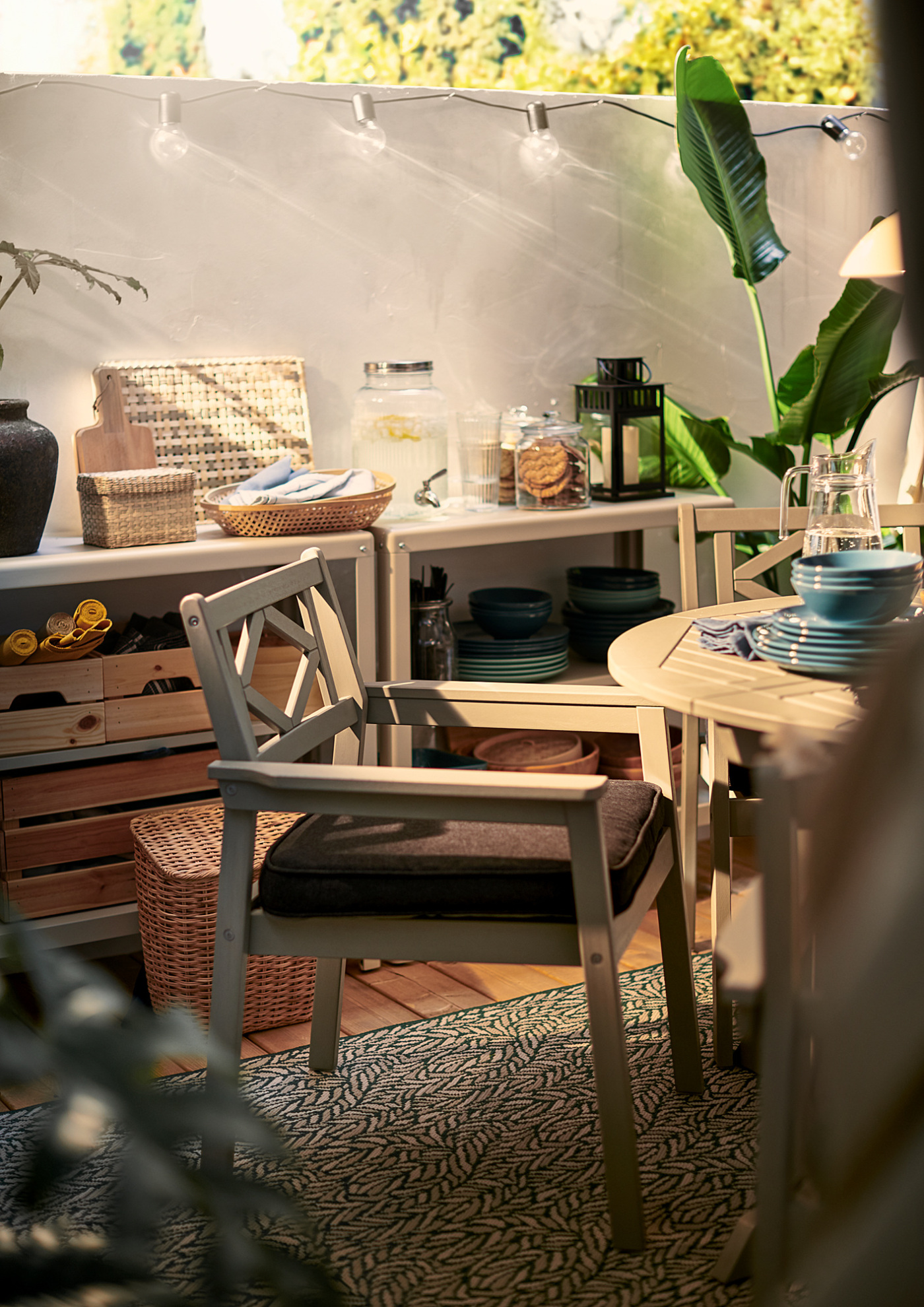 VAULTROOM EQUIPMENT KNIT CUSHION 新品未使用 JÄRPÖN/DUVHOLMEN chair cushion, outdoor anthracite - IKEA