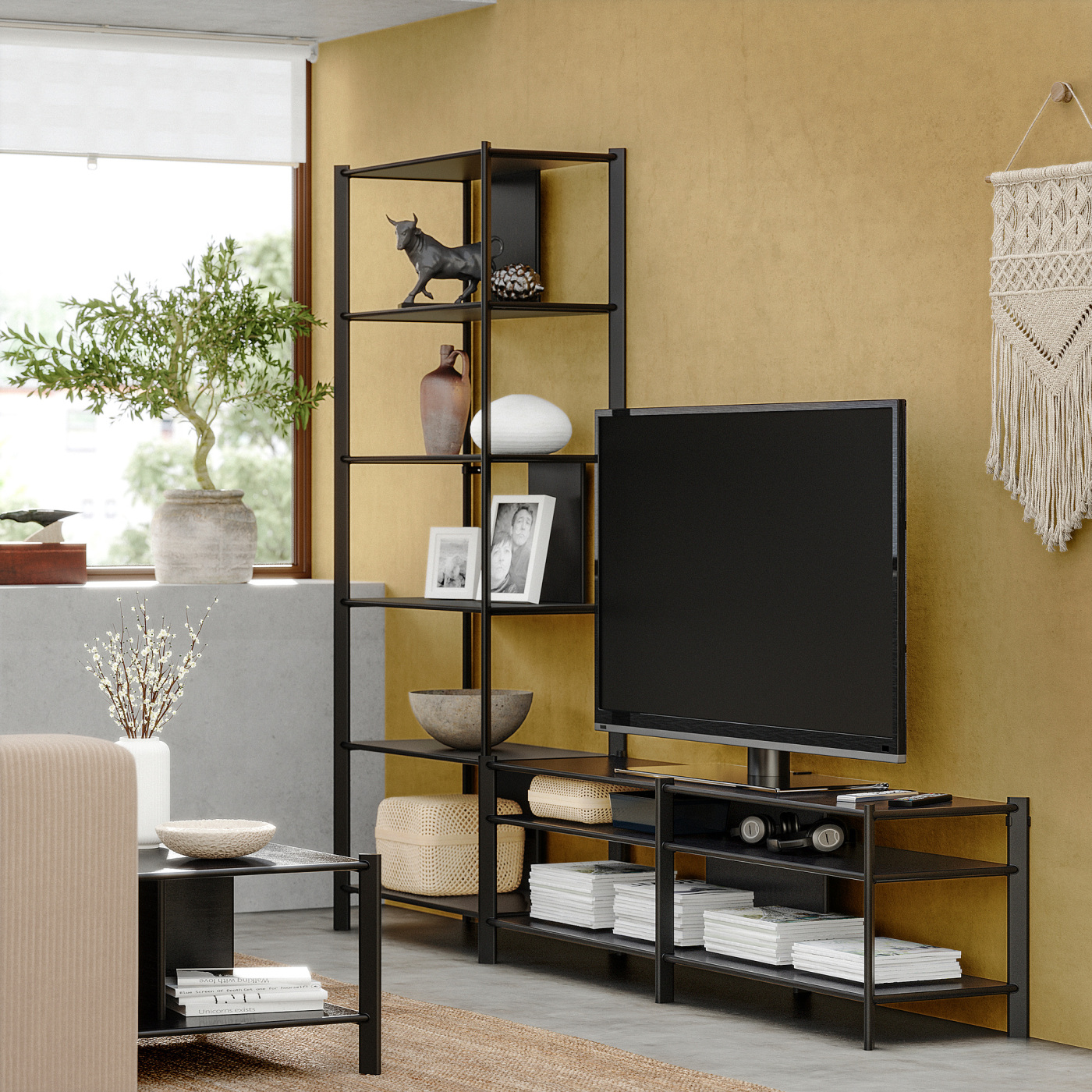 IKEA ブラック 110x67cm 高さ74cmTARENDO TÄRENDÖ Ikea Tarendo Black