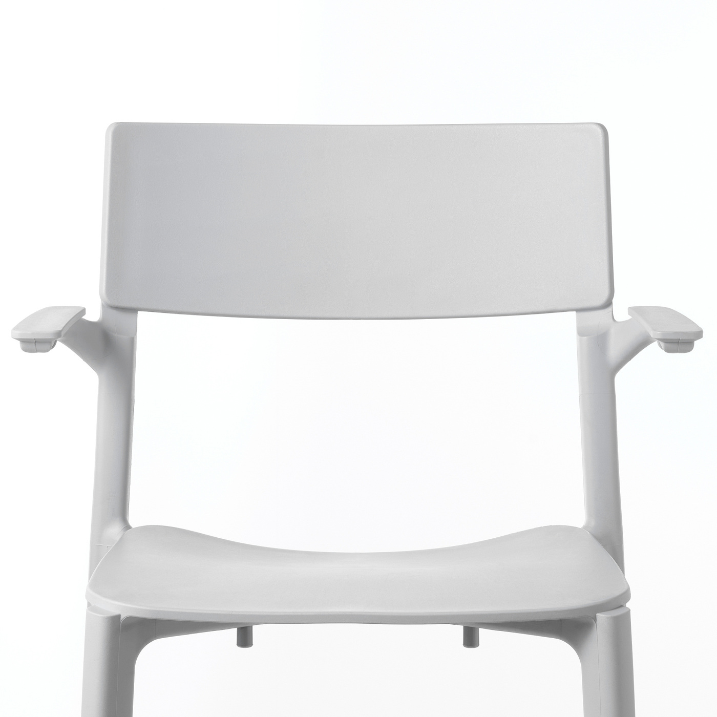 JANINGE chair with armrests grey - IKEA