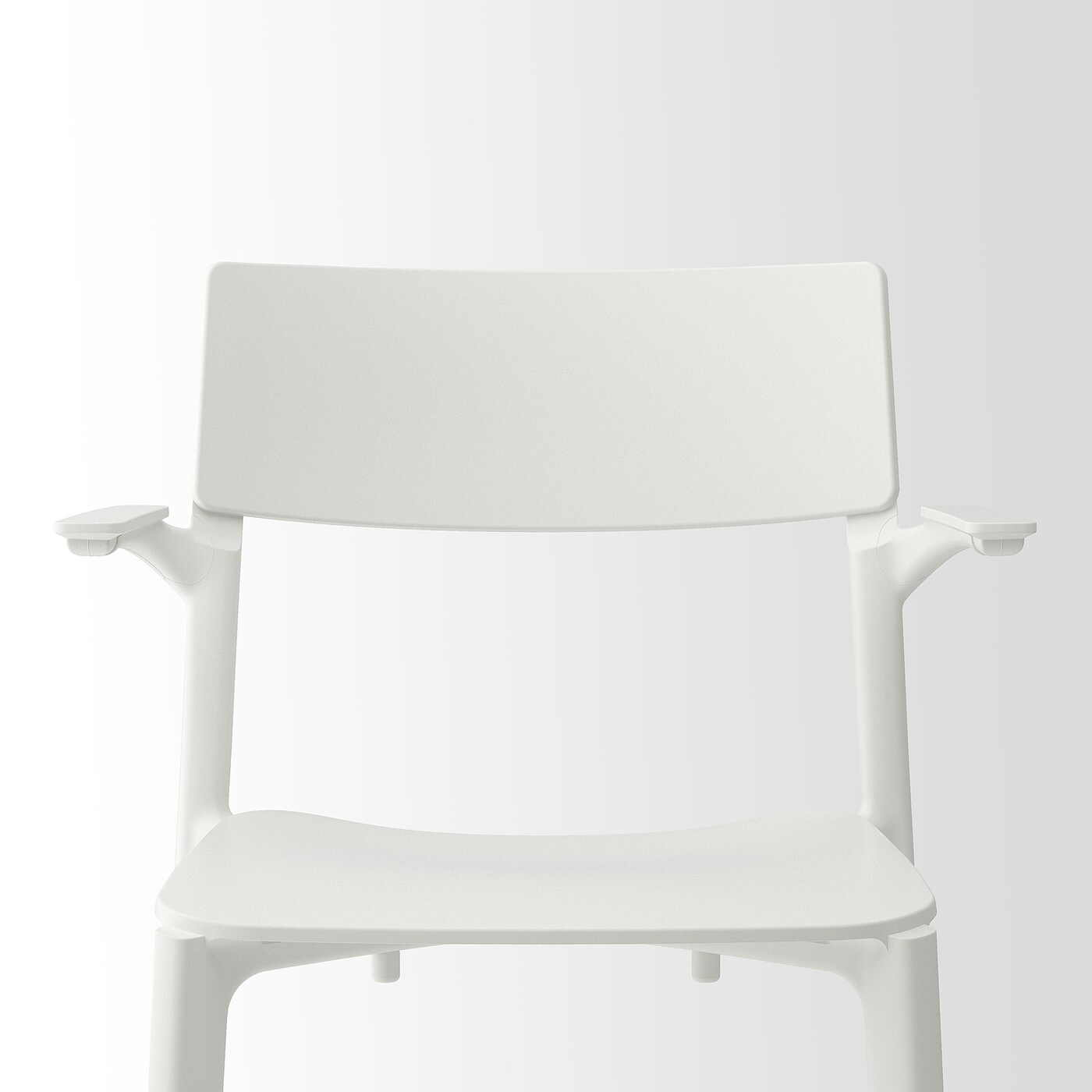 JANINGE chair with armrests white - IKEA