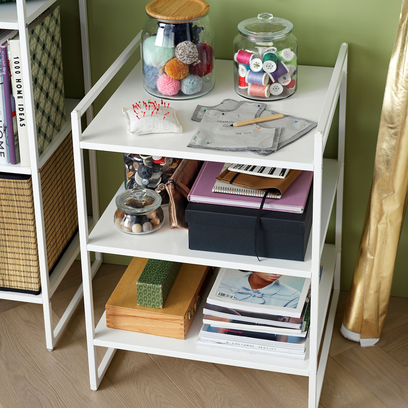 IKEA JONAXEL 6段 引き取り限定 貯まり