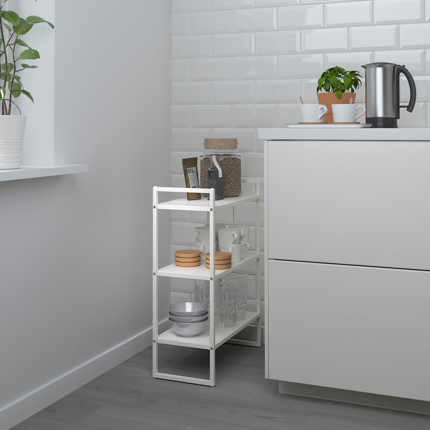 JONAXEL shelving unit white - IKEA