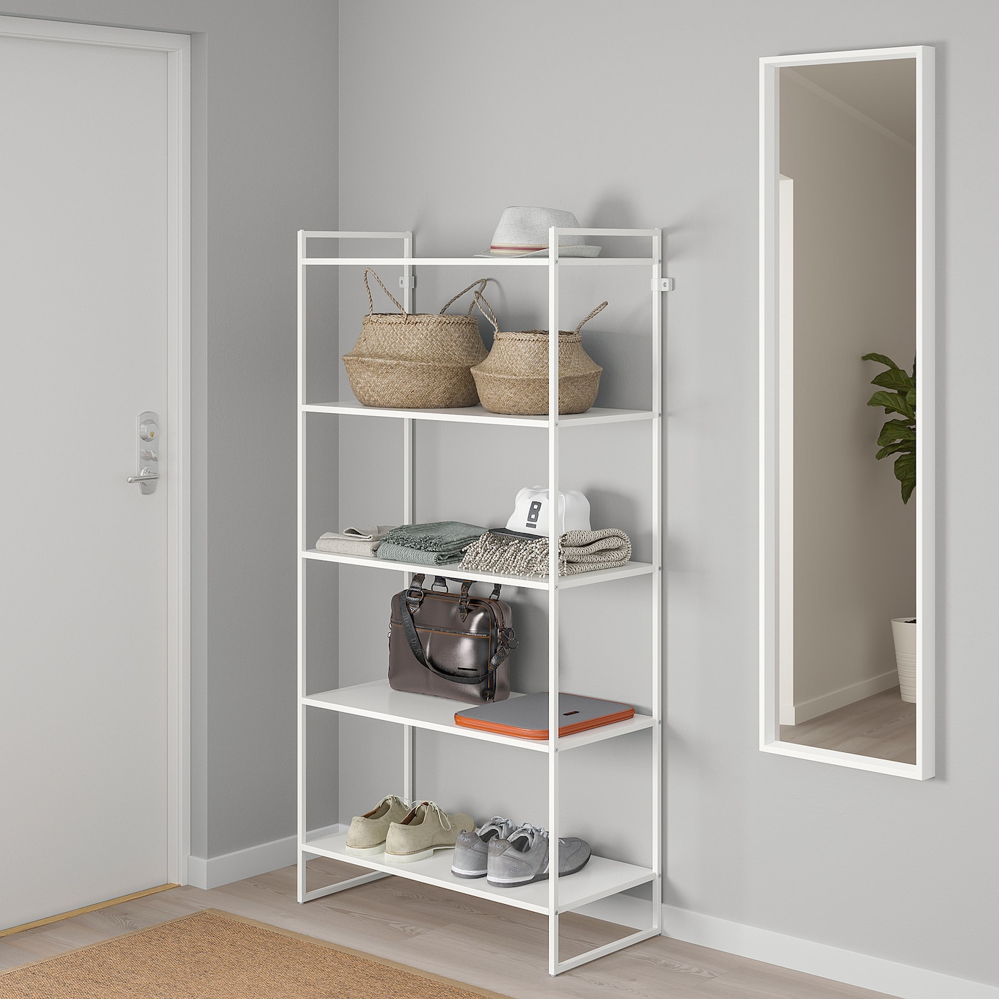 ✨Bianco☆gioco★eroi✨M  ユエ E70/M 34G JONAXEL shelving unit white - IKEA