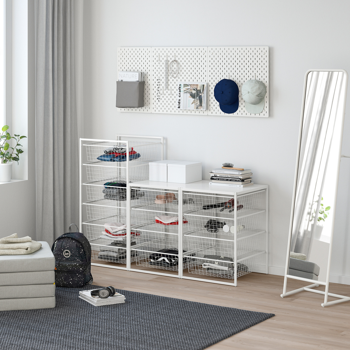 JONAXEL storage combination white - IKEA
