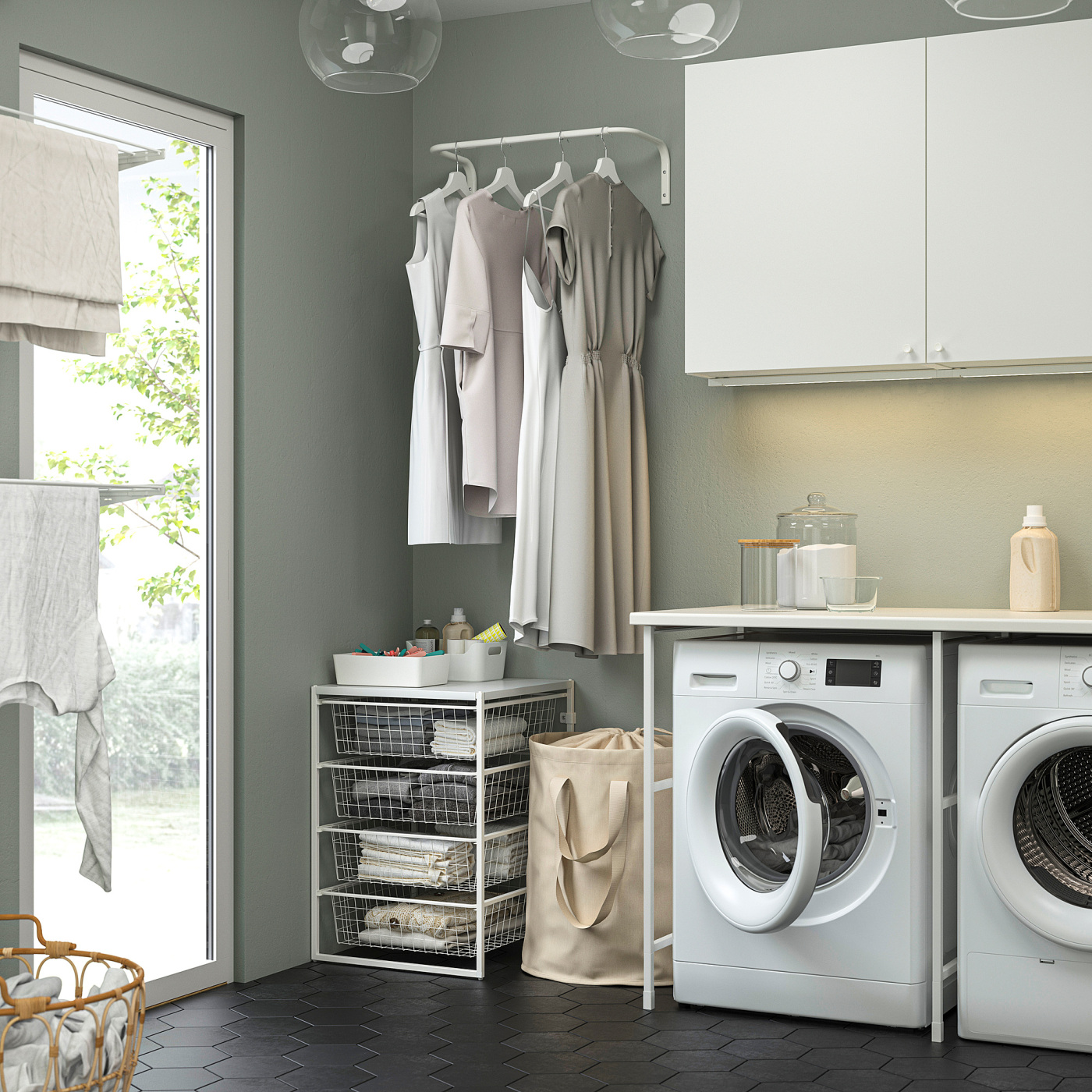 JONAXEL storage combination white - IKEA