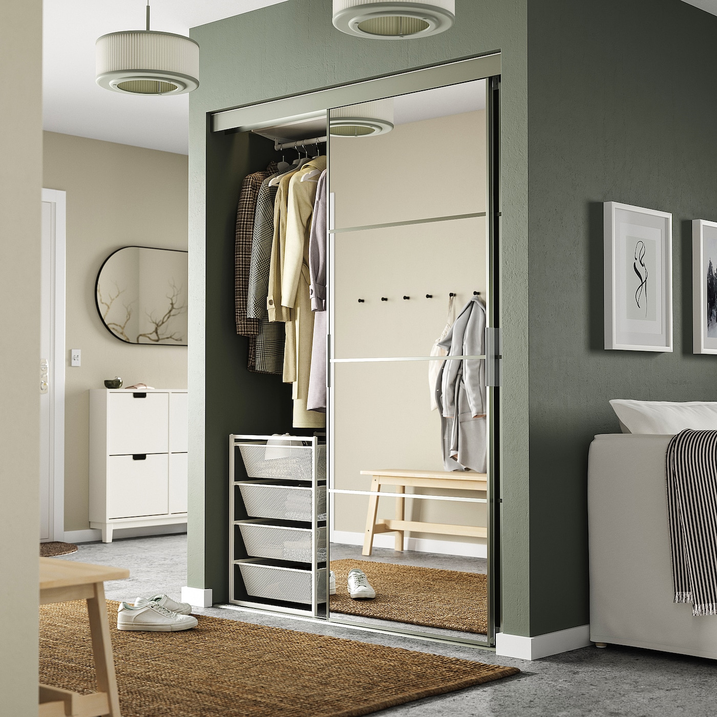 JONAXEL storage combination white - IKEA