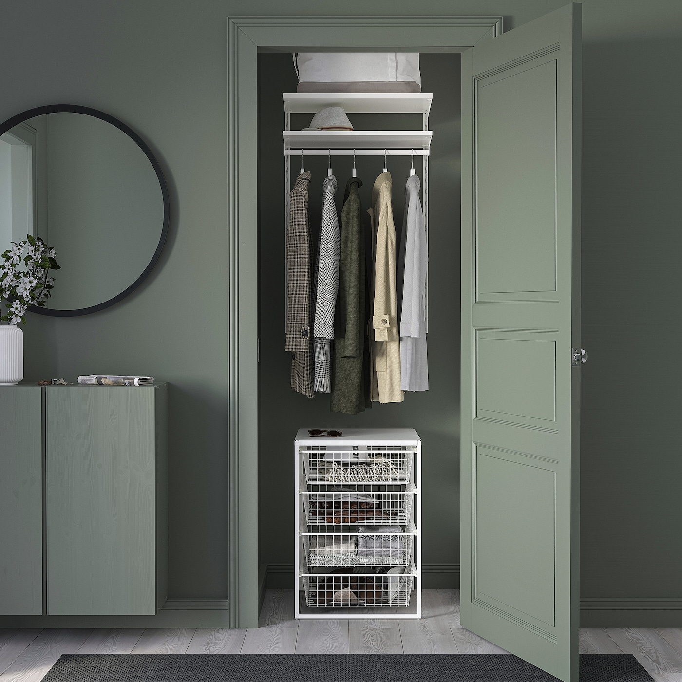 JONAXEL storage combination white - IKEA