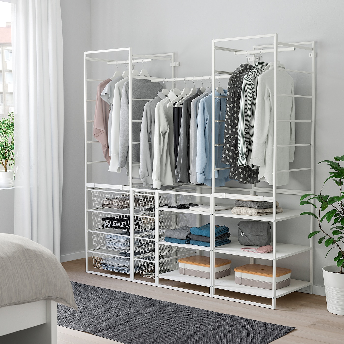 JONAXEL wardrobe combination white - IKEA