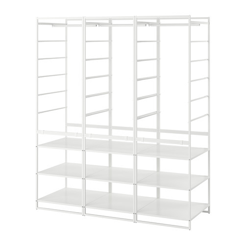 JONAXEL open storage combination white - IKEA
