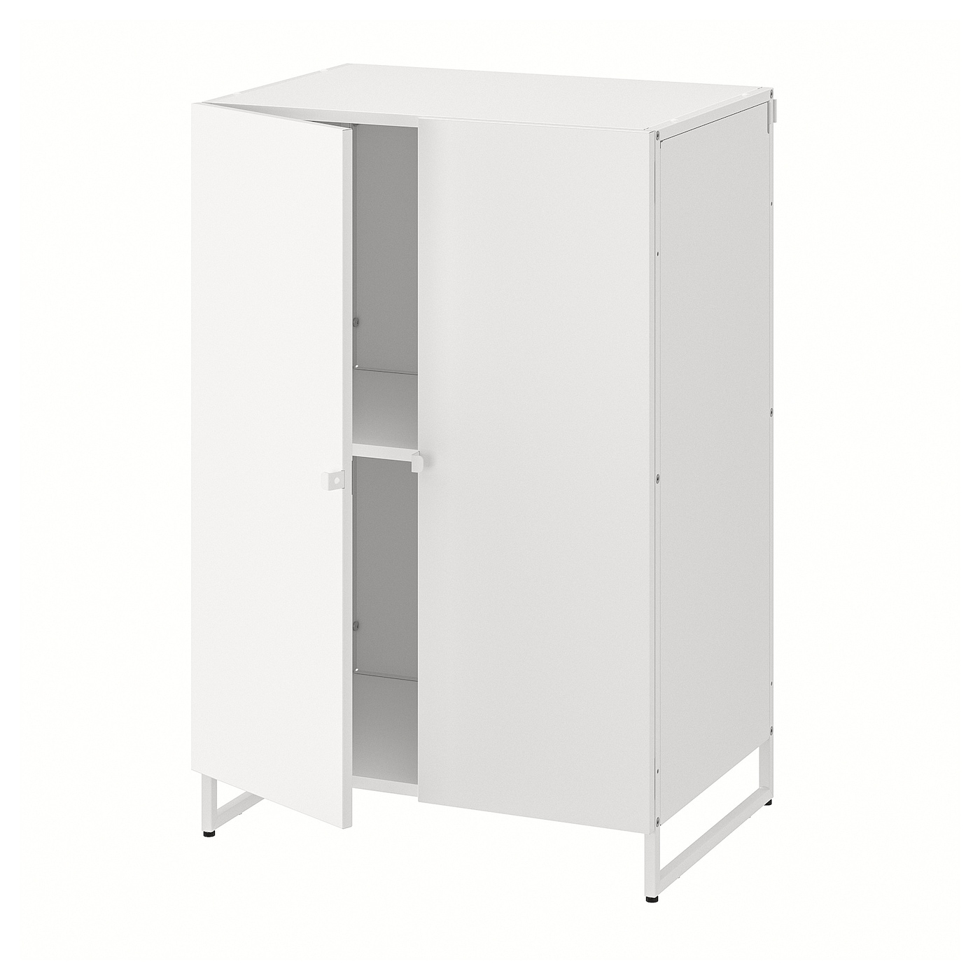✨Bianco☆gioco★eroi✨M  ユエ E70/M 34G JOSTEIN shelving unit with container in/outdoor/metal white - IKEA