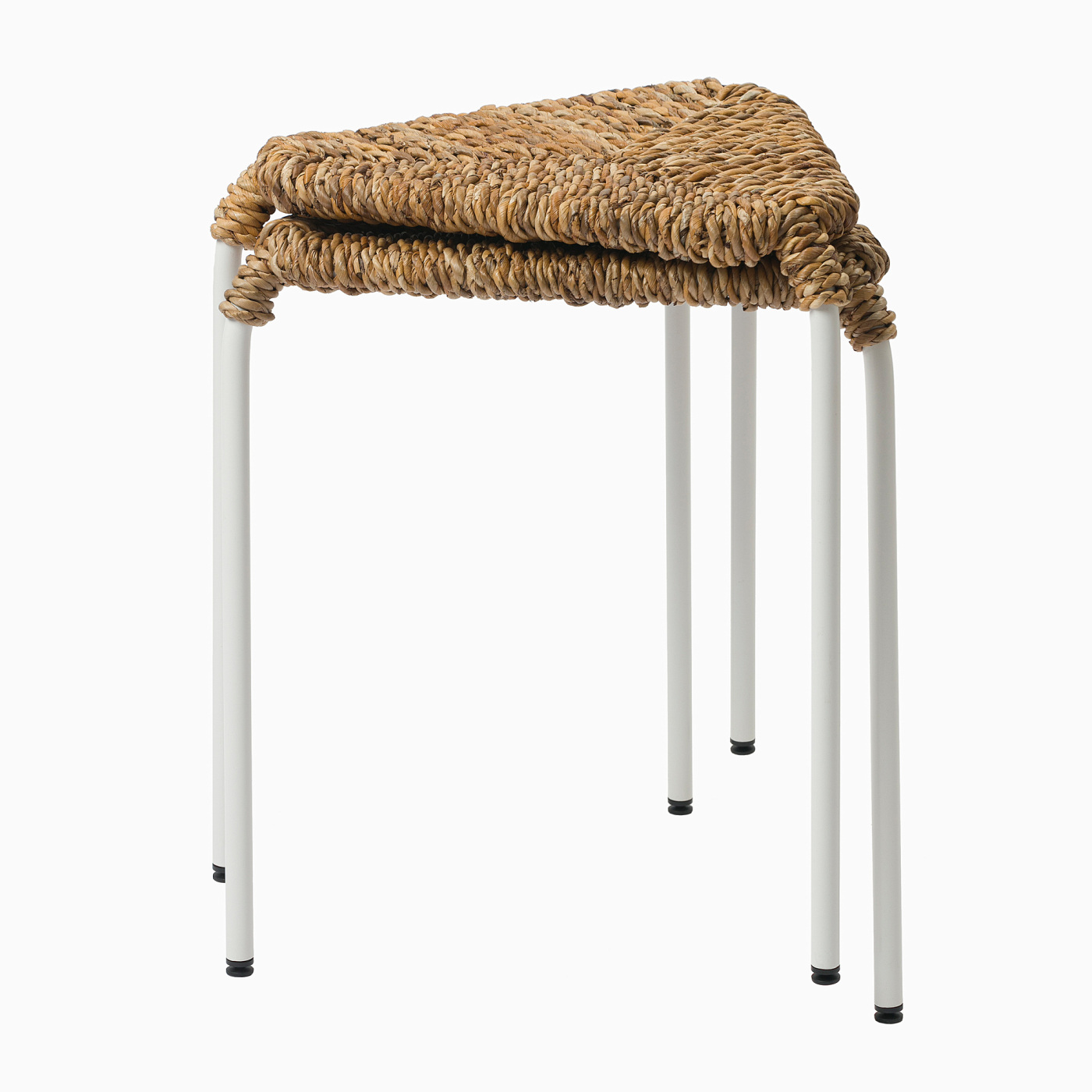 IKEA　JUTEBODA ジュートボーダ　スツール　4脚セット JUTEBODA stool natural/white - IKEA