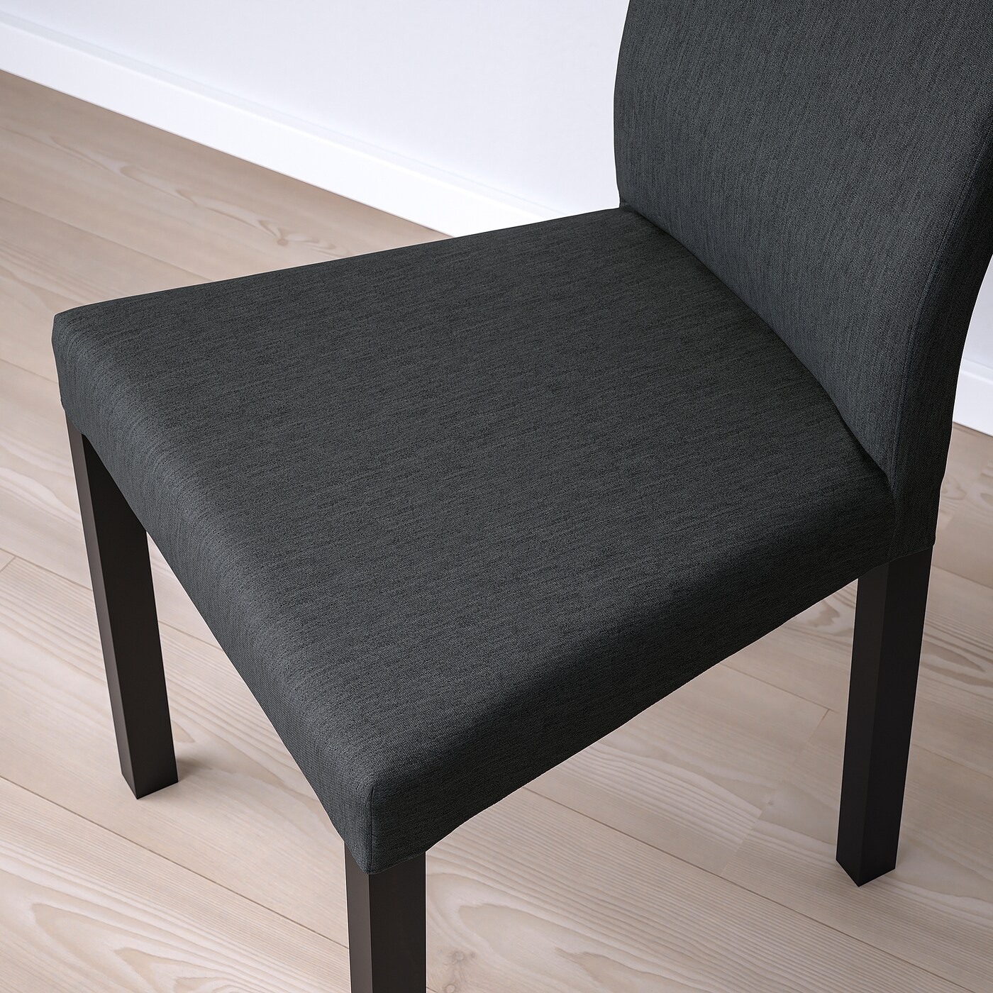 KÄTTIL chair black/Knisa dark grey - IKEA