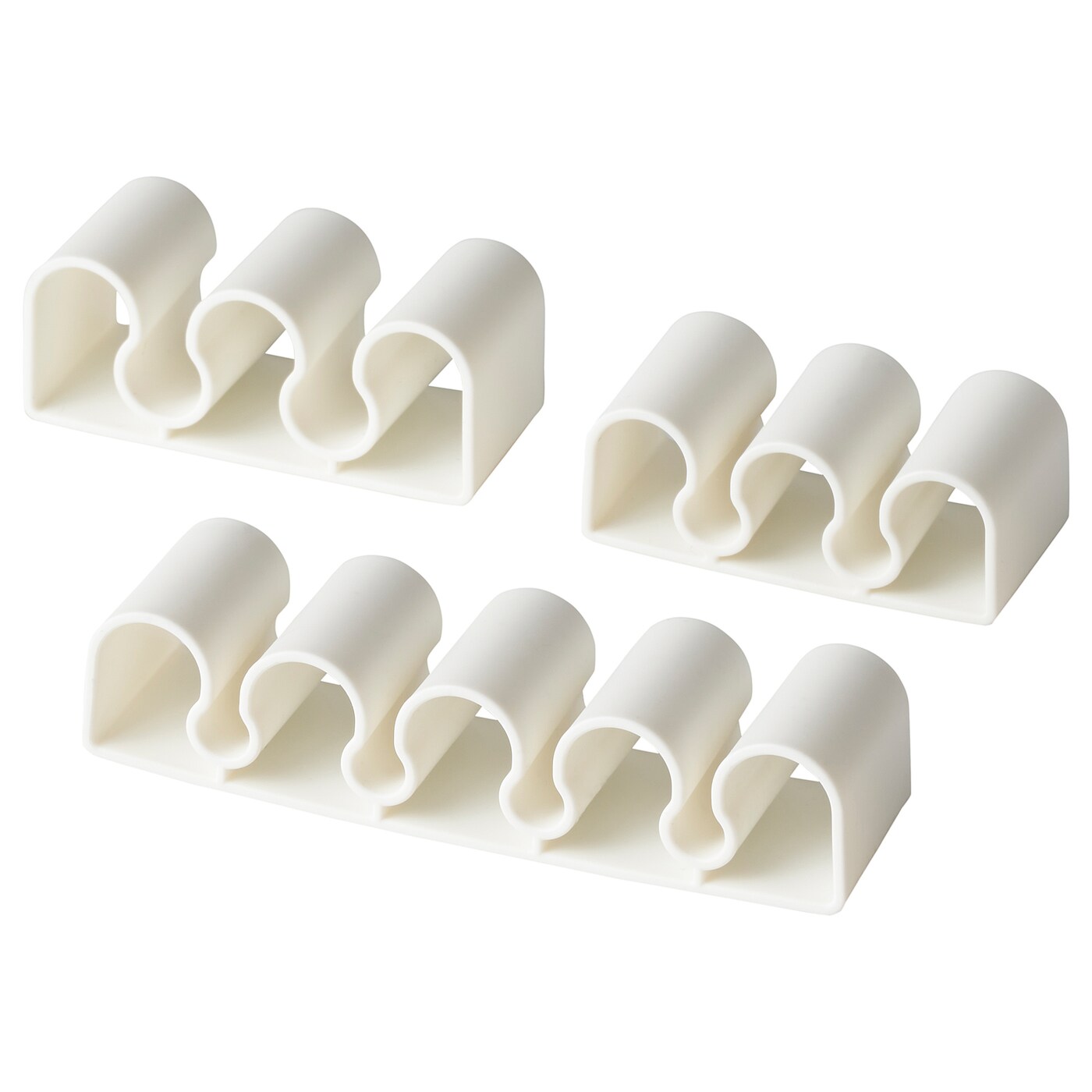 KALKSTUFF cable holder, set of 3 white - IKEA