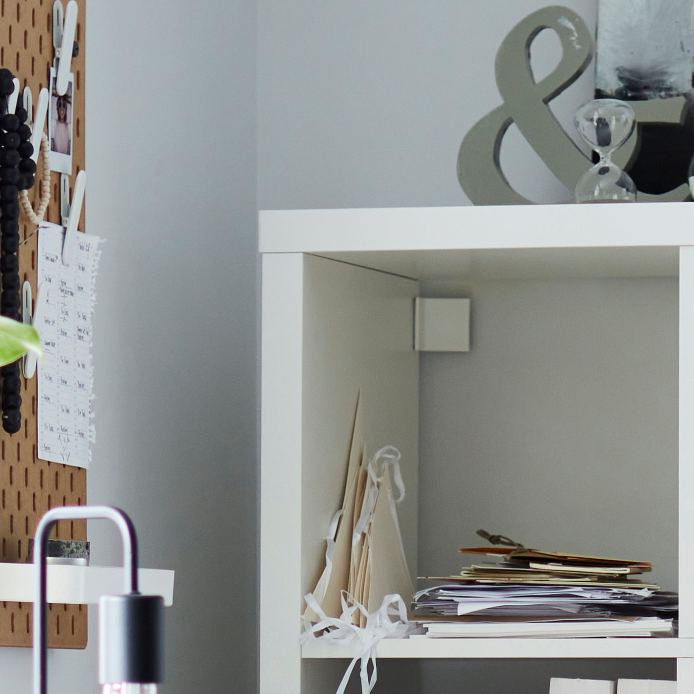 KALLAX shelving unit with 2 inserts white - IKEA