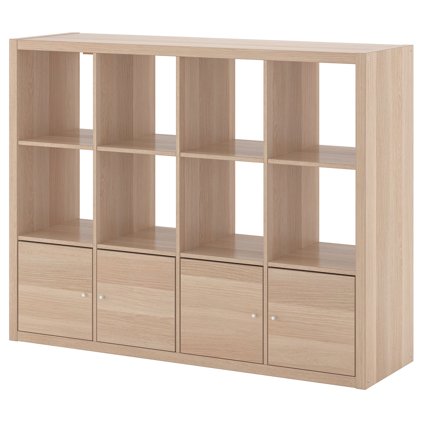 IKEA KALLAX イケア カラックス 4×4 KALLAX カラックス シェルフユニット, ホワイト, 147x147 cm - IKEA