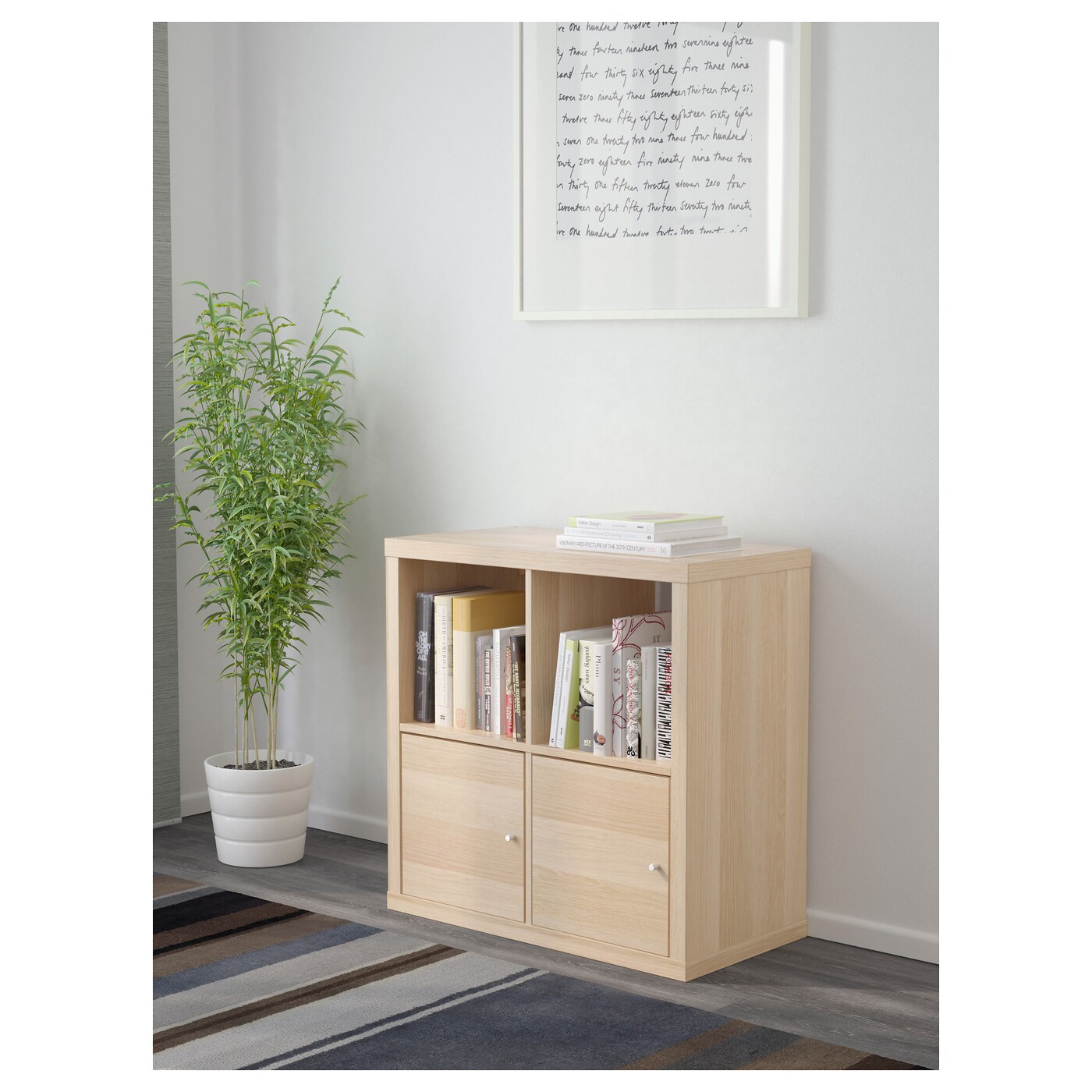 IKEA KALLAX 2x2用 オーク集成材天板(加工3枚＋未加工1枚セット) IKEA KALLAX 2x2用 オーク集成材天板(加工3枚＋未加工1枚セット
