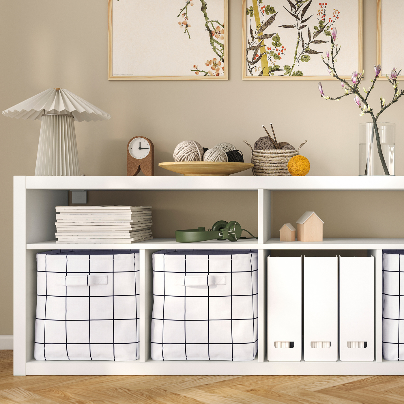 KALLAX TV bench white - IKEA