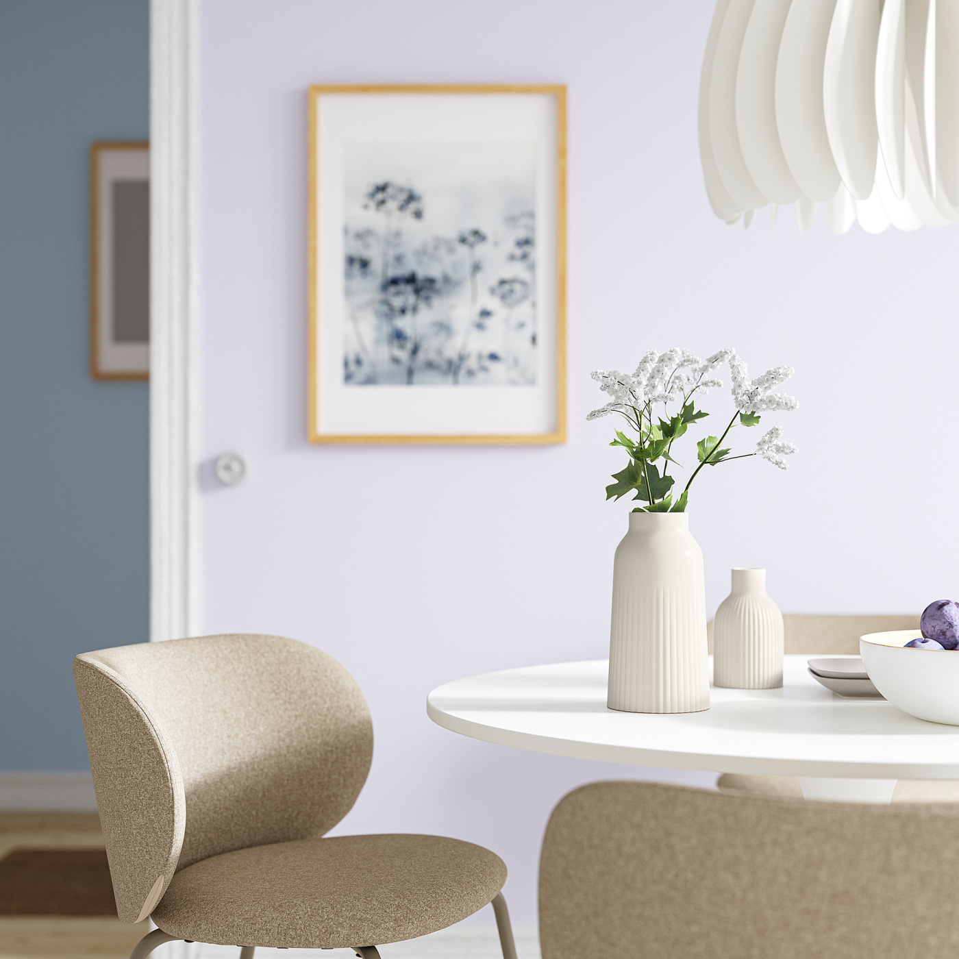 KAPKASTANJ vase off-white - IKEA