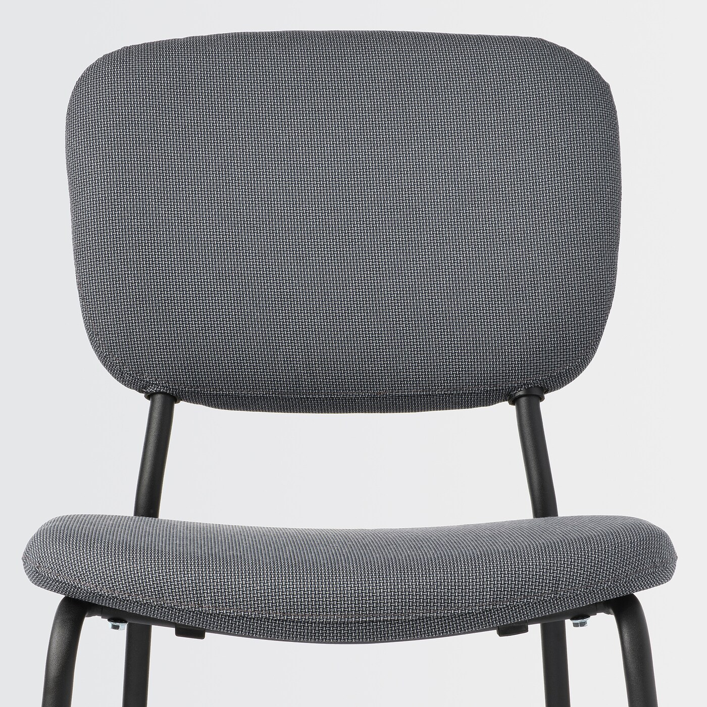 KARLJAN chair dark grey/Kabusa dark grey - IKEA