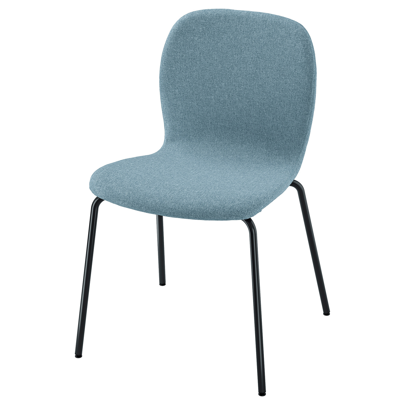 良品 IKEA KARLPETTER chair 椅子 イケア 2脚セット KARLPETTER chair Gunnared light blue/Sefast black - IKEA