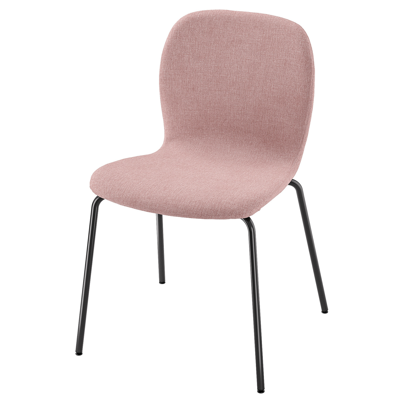 KARLPETTER chair Gunnared light brown-pink/Sefast black - IKEA