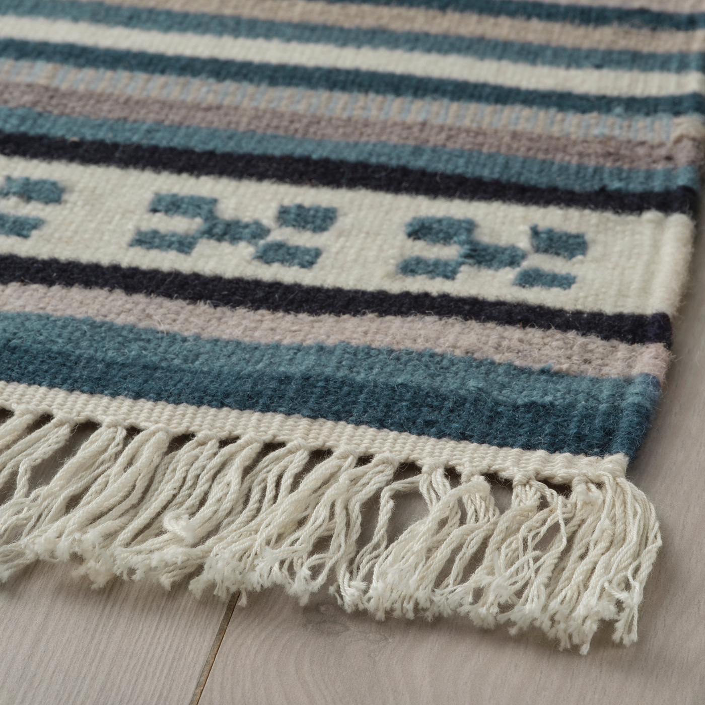 KATTRUP rug, flatwoven handmade/blue - IKEA