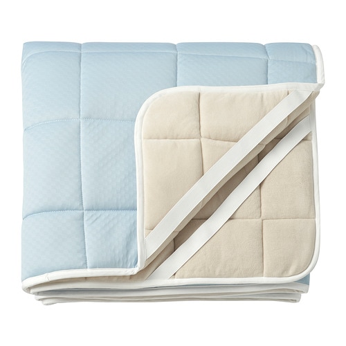 KNAPSTAD mattress pad white - IKEA