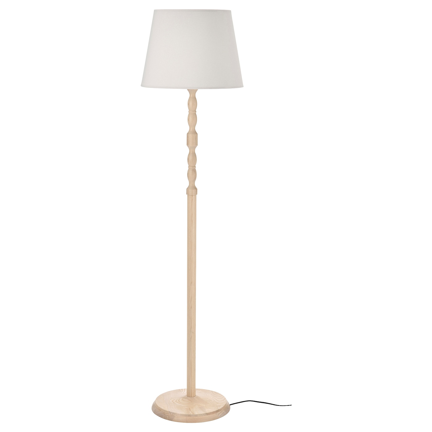 大学生協 割引 KINNAHULT floor lamp ash/white - IKEA フロアスタンド