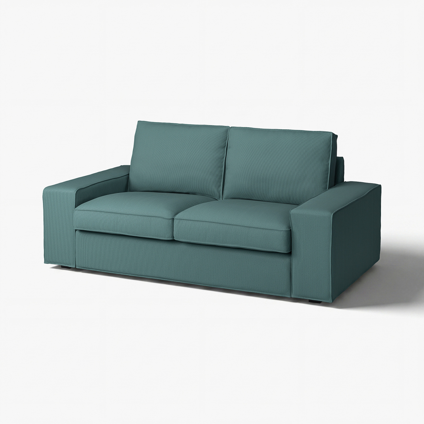 KIVIK 2-seat sofa Kelinge grey-turquoise - IKEA