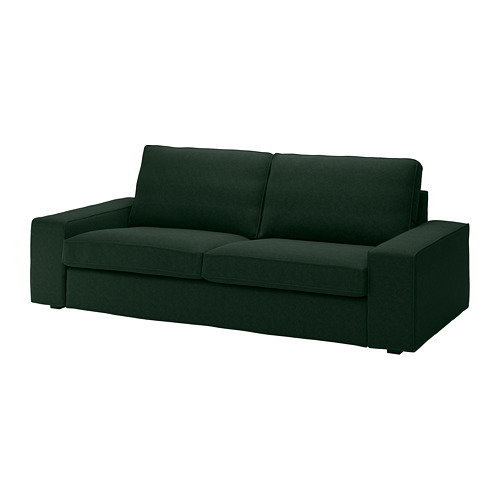 GRÖNLID 2-seat sofa-bed Ljungen light green - IKEA