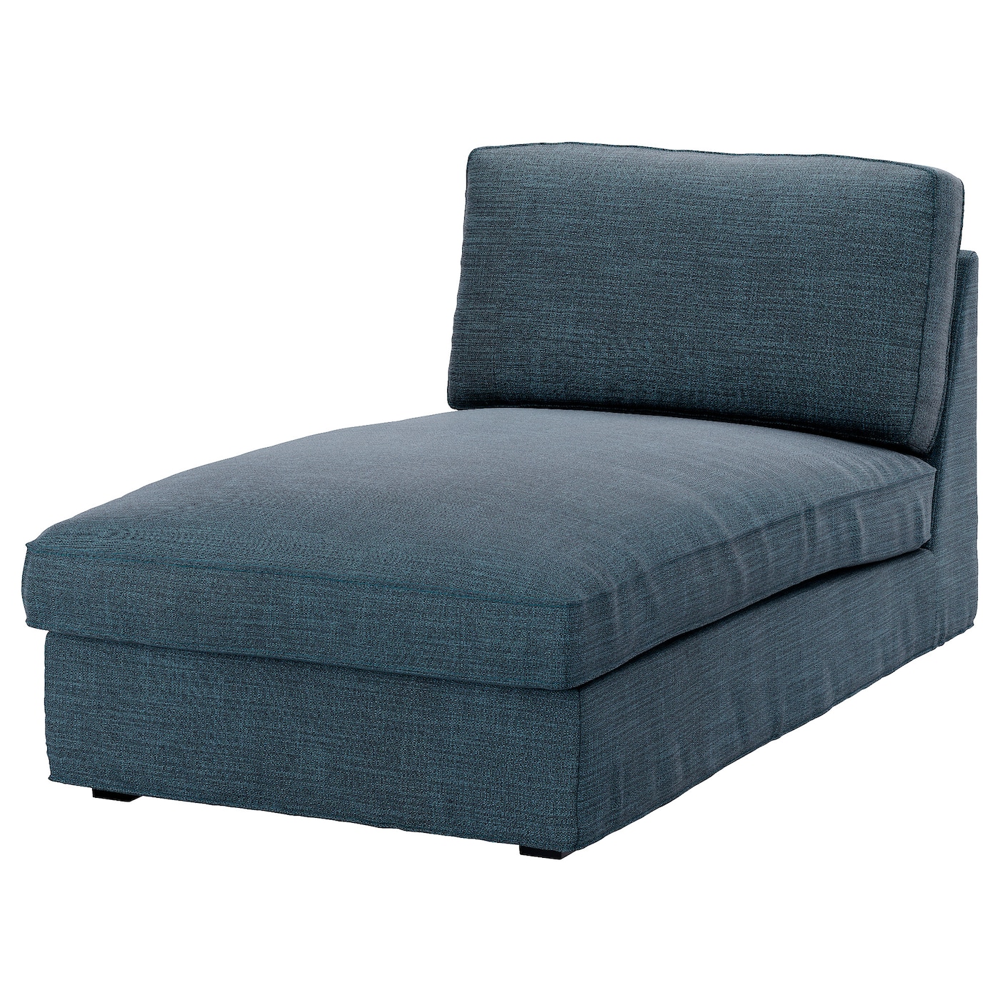 Kila KIVIK cover for chaise longue Hillared dark blue - IKEA