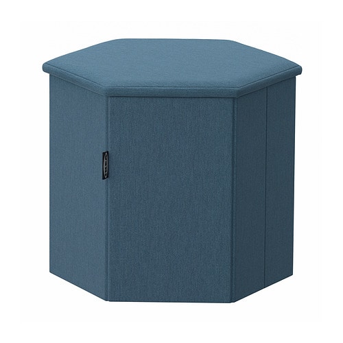 MUSKAN storage stool white - IKEA