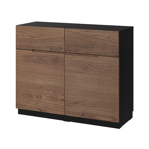 (引取予定者決まりました) イケア　IKEA キャビネット　Regissor REGISSÖR cabinet brown - IKEA