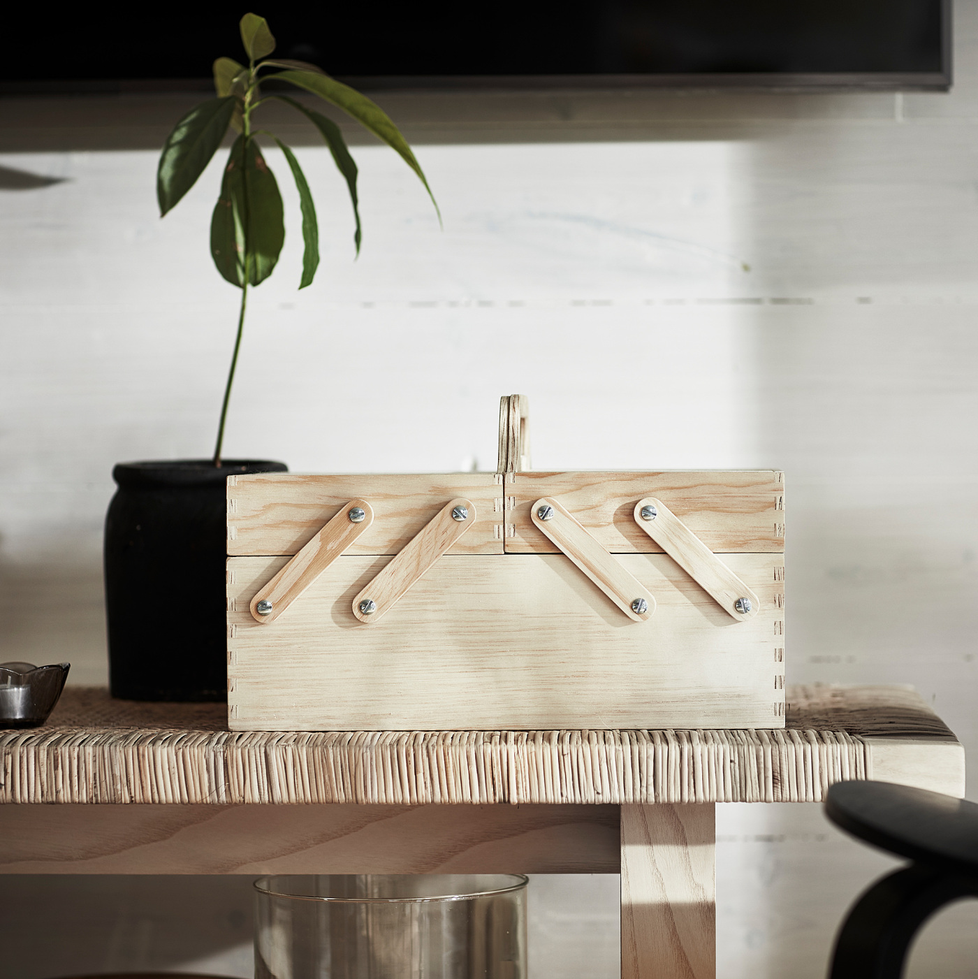 KLÄMMEMACKA desk organiser natural plywood - IKEA