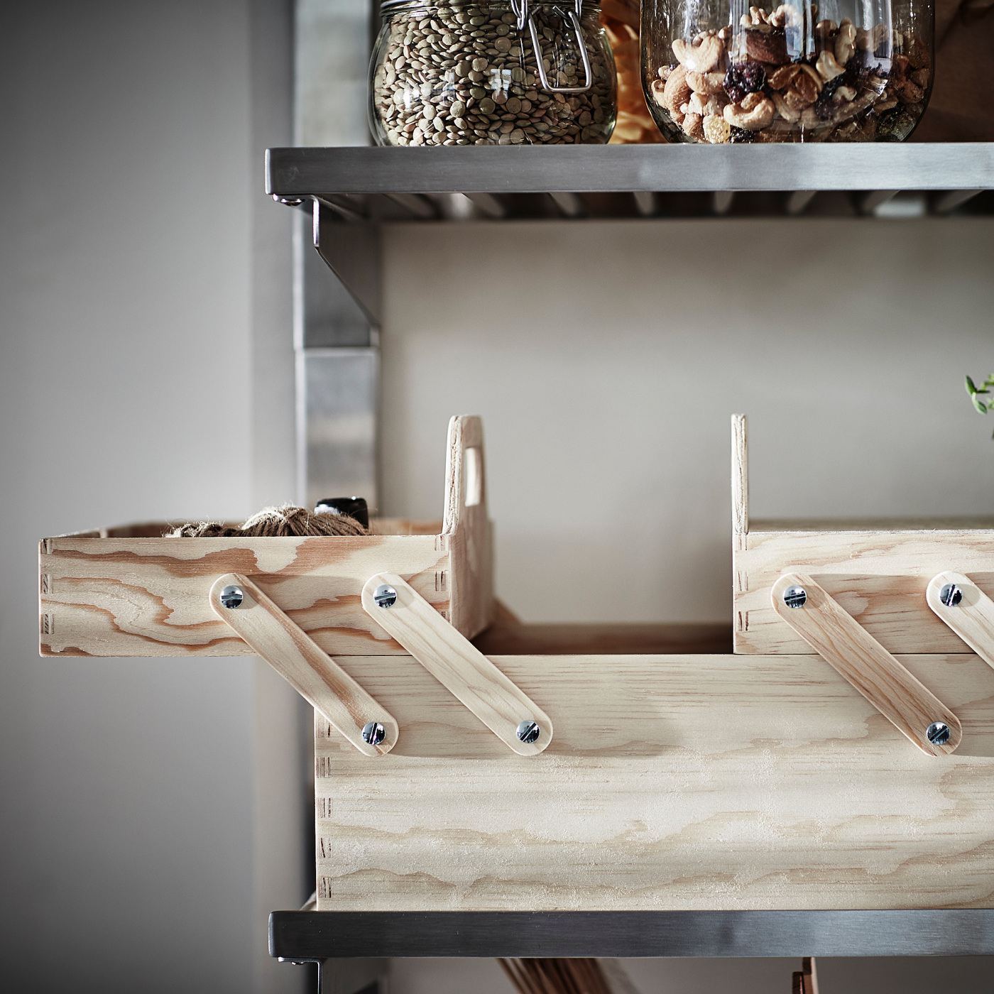 KLÄMMEMACKA desk organiser natural plywood - IKEA