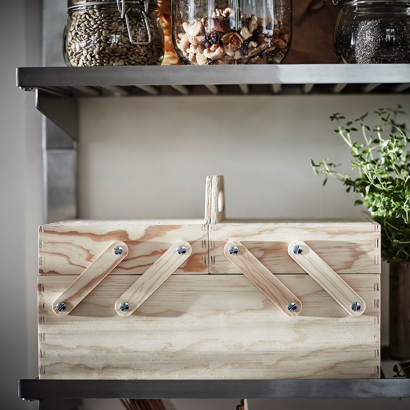 KLÄMMEMACKA desk organiser natural plywood - IKEA